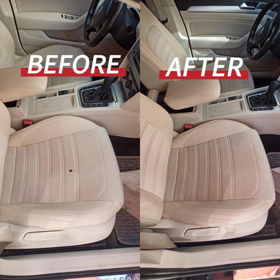 Sigara yanığı onarımı öncesi ve sonrası - Örnek 2